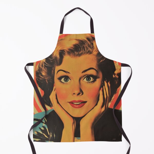 Item preview, Retro Woman with Hypnotic Background designed and sold by Rafał Stadnik.