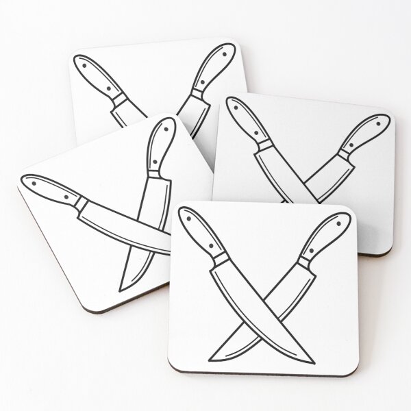 Item preview, Crossed Knives plus size designed and sold by BenderBending.
