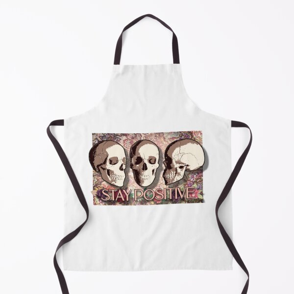 Item preview, STAY POSITIVE - Skull Art designed and sold by dpenn.