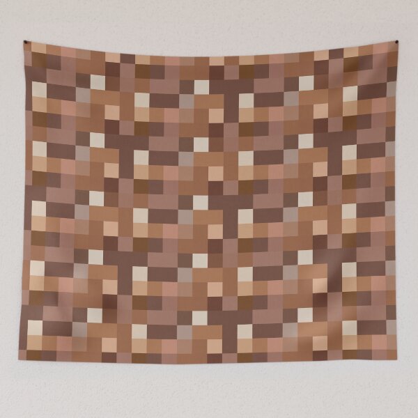 Item preview, Earth Tones Brown and Beige Blocks 4 of 4 designed and sold by Beachy.