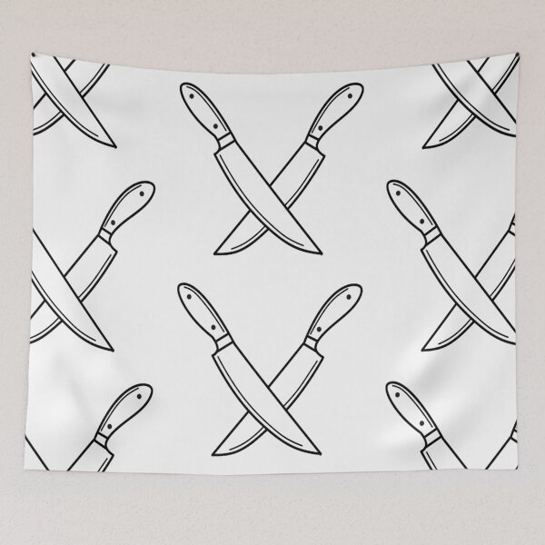 Item preview, Crossed Knives plus size designed and sold by BenderBending.