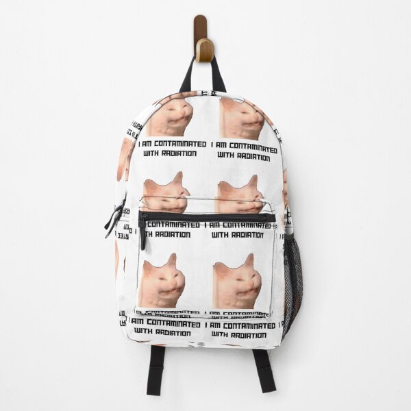 Item preview, I Am Contaminated With Radiation Meme, Cat Meme, Funny Cat designed and sold by FloraPlantTees.