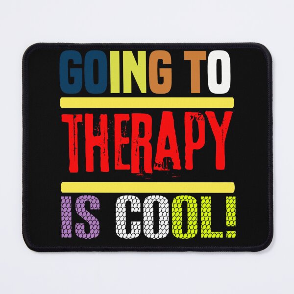 Item preview, Going to Therapy is Cool Mental Health Quote designed and sold by uniqueyou12.