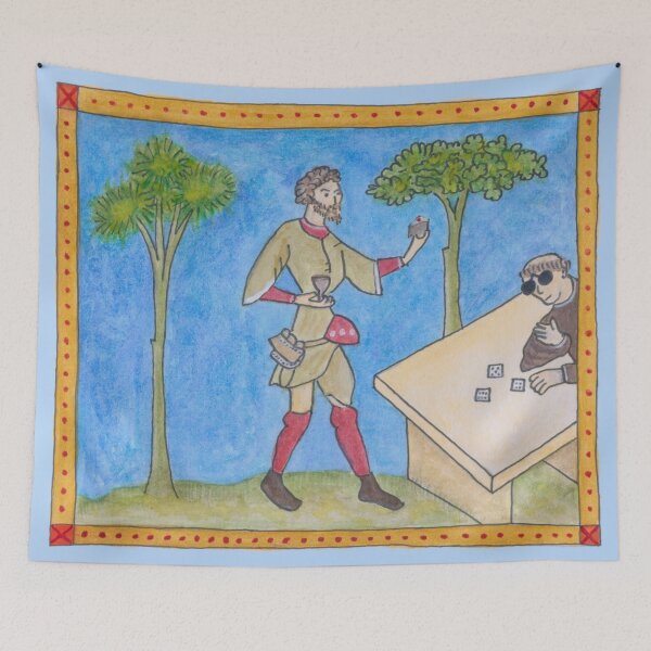 Item preview, Cool Scribe Brought A Piece Of Cherry Cake designed and sold by The Scriptorium Gift Shop and Tea Room.