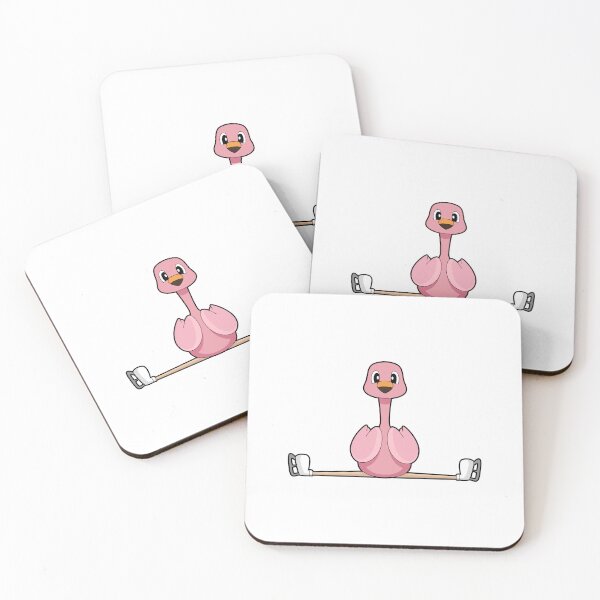 Item preview, Flamingo Ice skating Ice skates designed and sold by Snabdesign84.