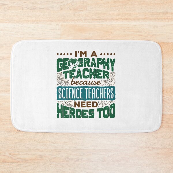 Item preview, I'm a Geography Teacher Heroes Funny Teaching  designed and sold by jaygo.