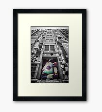 Silly Sully art Strachan lane Framed Print