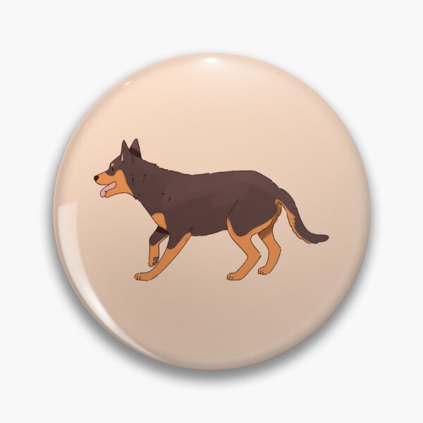 Item preview, Cute Australian Kelpie Illustration - Adorable Dog Art designed and sold by Yaragold.