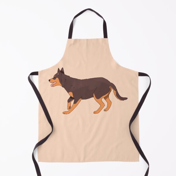 Item preview, Cute Australian Kelpie Illustration - Adorable Dog Art designed and sold by Yaragold.
