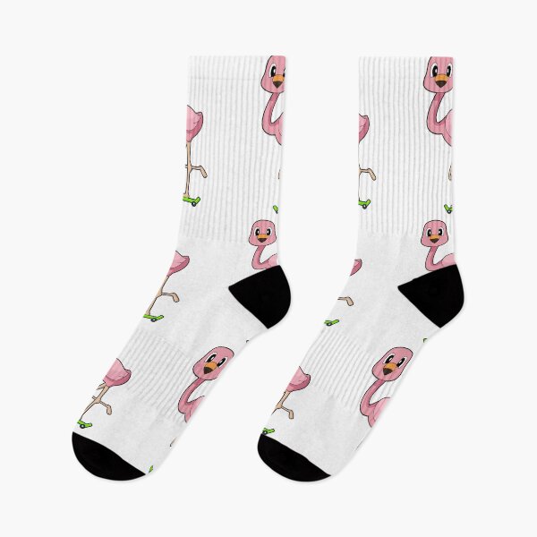 Item preview, Flamingo Skater Skateboard designed and sold by Snabdesign84.