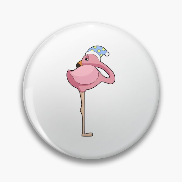 Item preview, Flamingo Sleeping Nightcap designed and sold by Snabdesign84.
