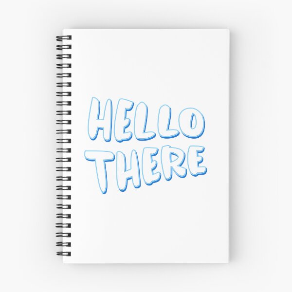 Item preview, HELLO THERE greetings in cartoon drawing style. designed and sold by Andrey-Myagkov.