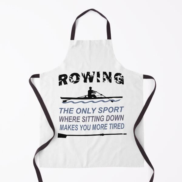 Item preview, Rowing - rowing boat - single scull - rowing the only sport where sitting down makes you more tired designed and sold by claudiasartwork.