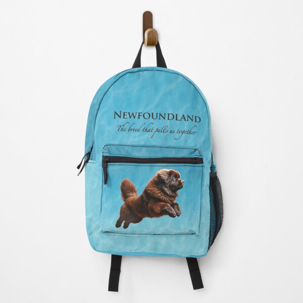Item preview, Brown Newfoundland Dog Leaping  designed and sold by Christine Mullis.