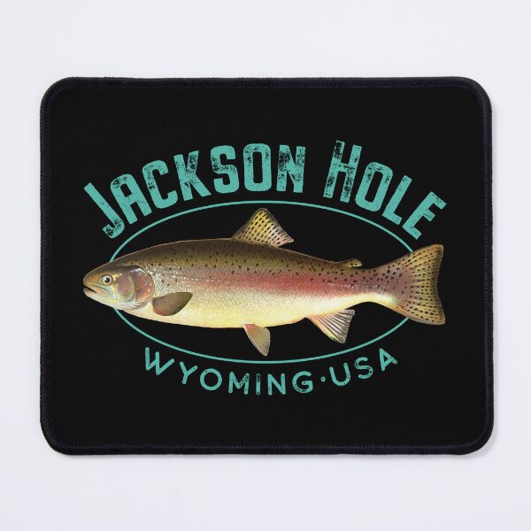 Item preview, Jackson Hole Wyoming Trout Fishing Design designed and sold by Futurebeachbum.