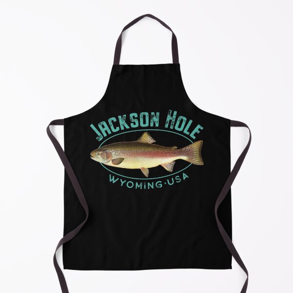 Item preview, Jackson Hole Wyoming Trout Fishing Design designed and sold by Futurebeachbum.