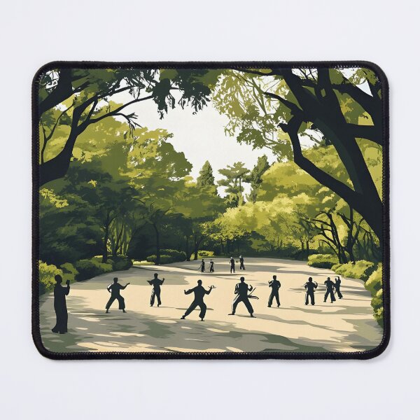 Item preview, Tai Chi Practice in Park designed and sold by Alin Richard Iovănuț.