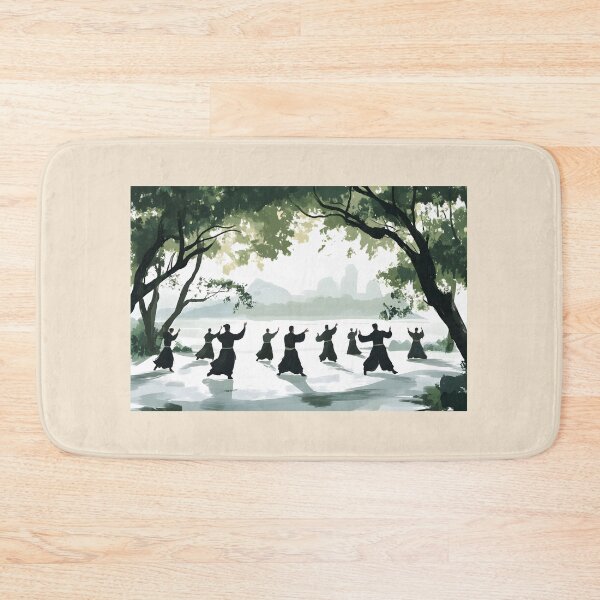 Item preview, Tai Chi Practice in Park designed and sold by Alin Richard Iovănuț.