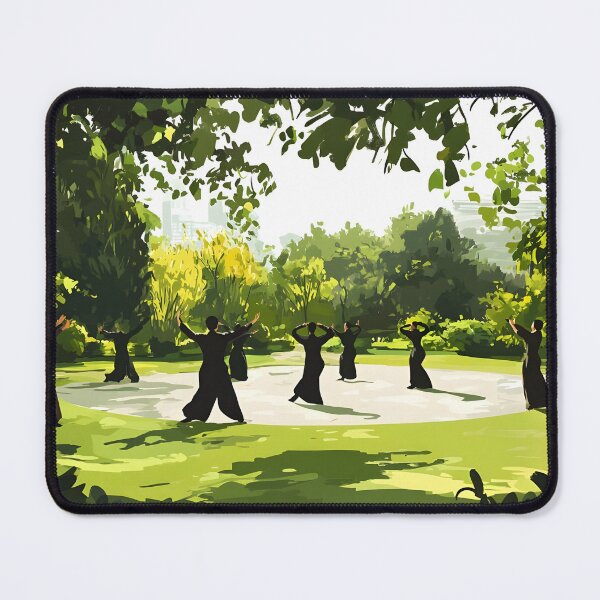 Item preview, Tai Chi Practice in Park designed and sold by Alin Richard Iovănuț.