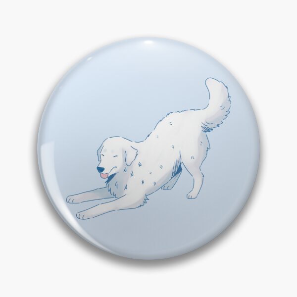 Item preview, Akbash Dog Illustration designed and sold by Yaragold.