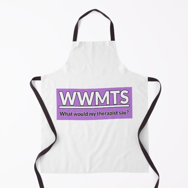 Item preview, What would my therapist say PURPLE designed and sold by IHCounselling.