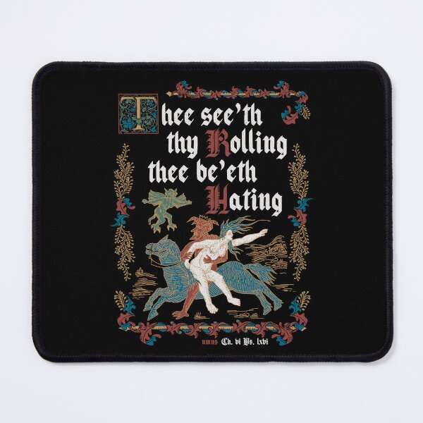 Item preview, They See Me Rollin, They Hating - Vintage English Medieval Manuscript II designed and sold by Nemons.