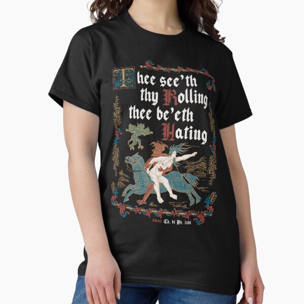 Item preview, They See Me Rollin, They Hating - Vintage English Medieval Manuscript II designed and sold by Nemons.