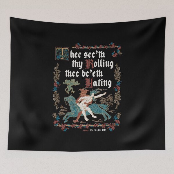 Item preview, They See Me Rollin, They Hating - Vintage English Medieval Manuscript II designed and sold by Nemons.