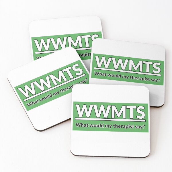 Item preview, What would my therapist say GREEN designed and sold by IHCounselling.
