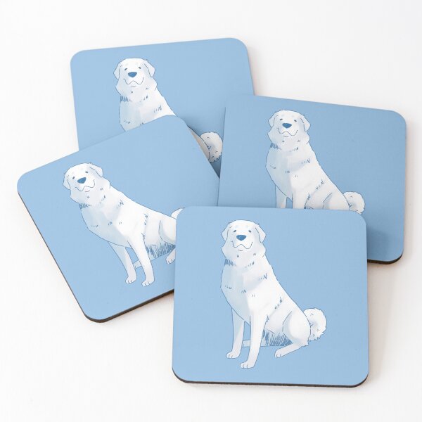 Item preview, Cute Akbash Dog Illustration designed and sold by Yaragold.