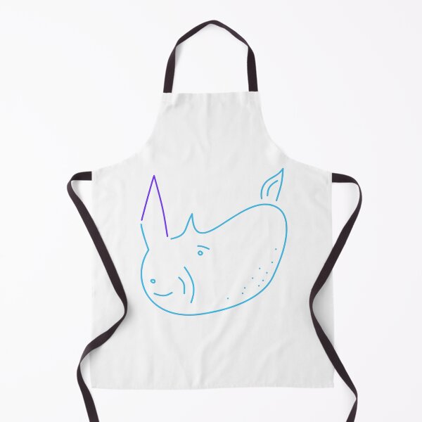 Item preview, One Rhino in Blue designed and sold by TessaPeartree.