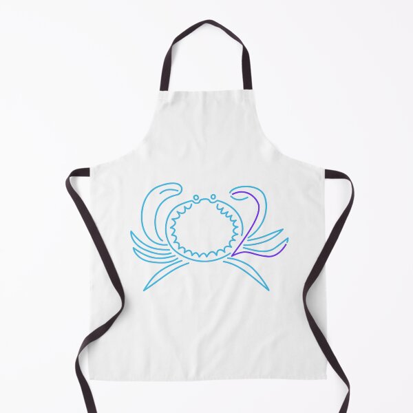 Item preview, Two Crab in Blue designed and sold by TessaPeartree.