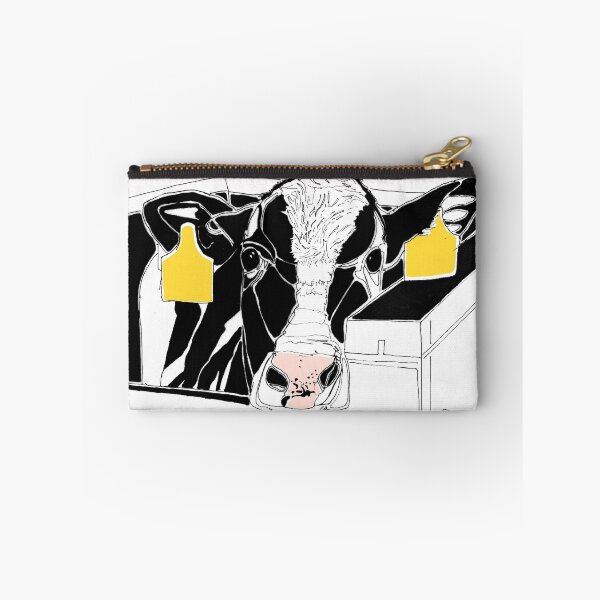Item preview, Opposite Worlds - Factory Farmed Calf - Vegan Art designed and sold by vernapoppy.