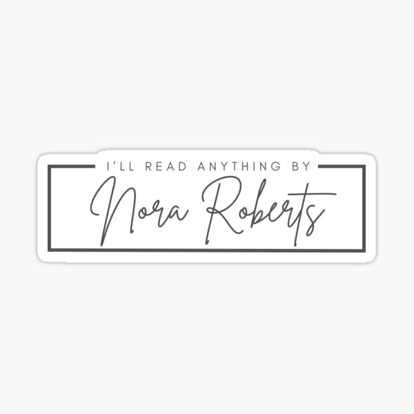 Artikel-Vorschau von Ich lese alles von Nora Roberts, designt und verkauft von Certon Homes.