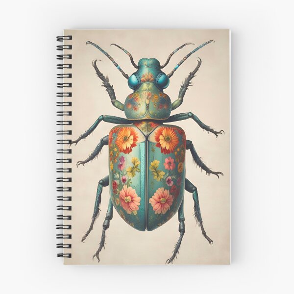 Item preview, Floral Beetle designed and sold by MatrixTattoo.