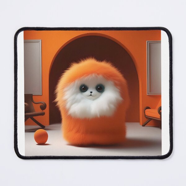 Item preview, The Fluffy Guardian of Abode Orange designed and sold by Pandanime.