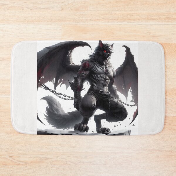 Item preview, Werewolf with Dragon Wings designed and sold by GalleryBrisArt.