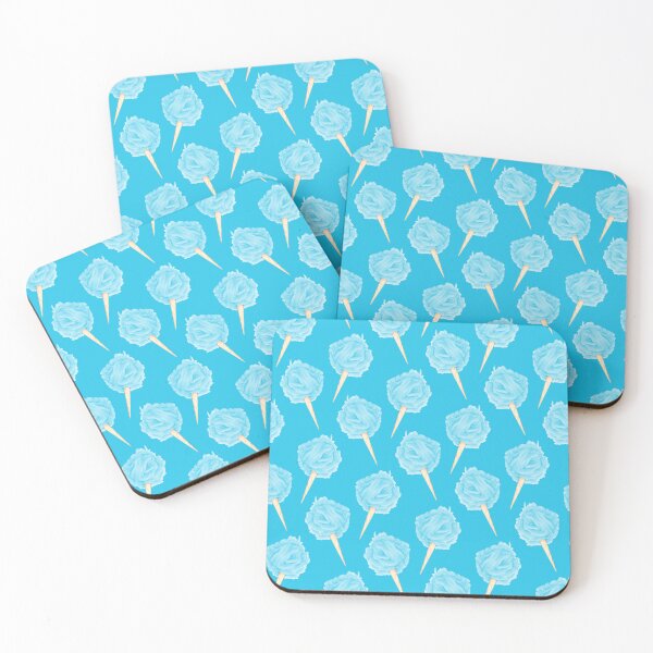 Item preview, Blue Cotton Candy Pattern - Blue designed and sold by Kelly  Gilleran.