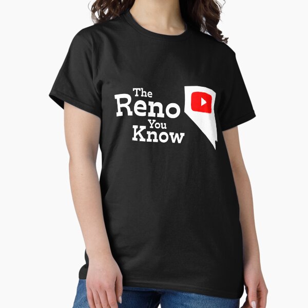 Item preview, The Reno You Know logo - white text designed and sold by SteveTRYK.