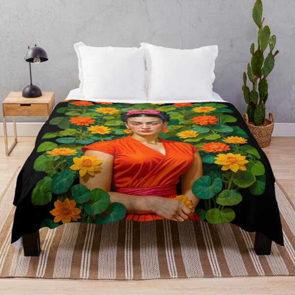 Item preview,  Frida Kahlo Marsh marigolds designed and sold by TeeARTHY.