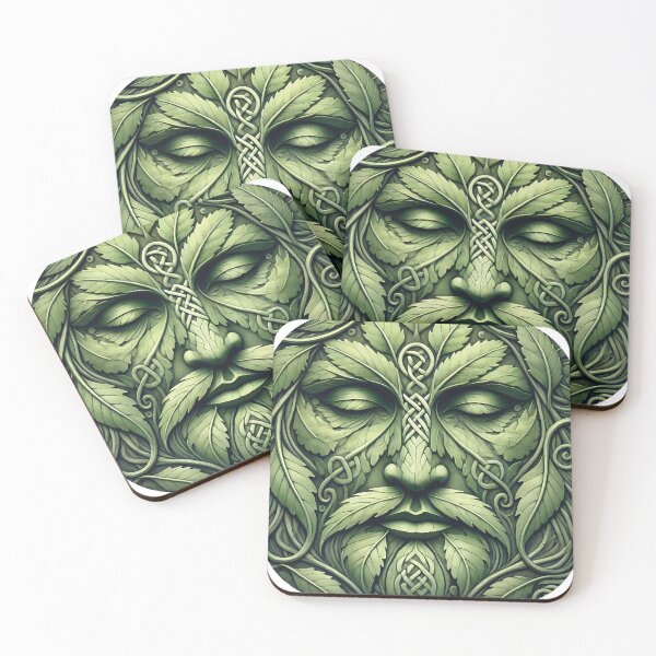 Item preview, Celtic Green Man designed and sold by DBSartdesigns.