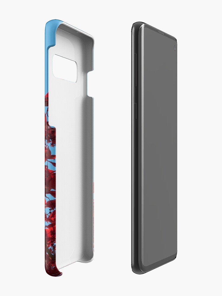 Alternate view of Japanese Maple (Acer) Leaves Case & Skin for Samsung Galaxy
