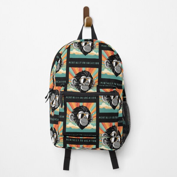 Item preview, Mentally On Vacation, Cool Gorilla designed and sold by Shalinistudio.
