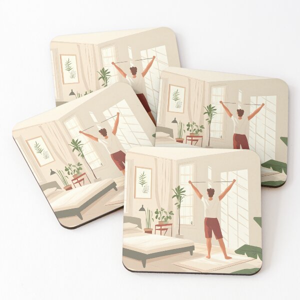 Item preview, Energizing Morning Stretch Routine designed and sold by Alin Richard Iovănuț.