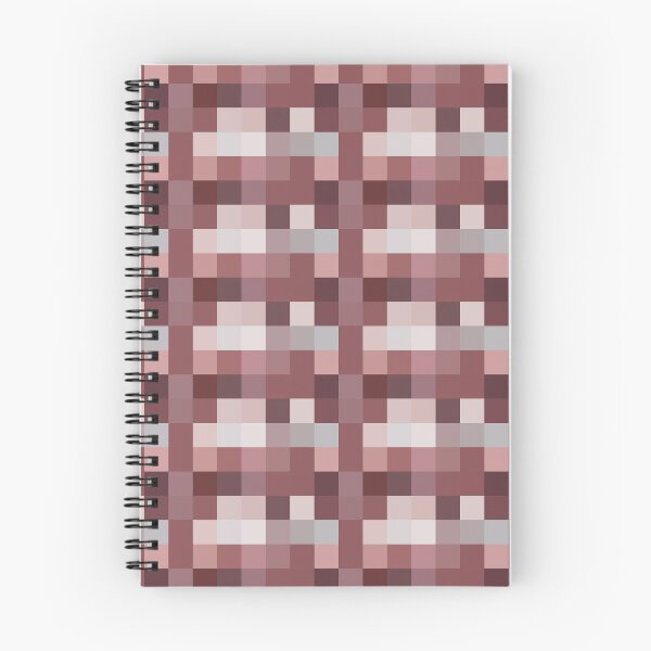 Item preview, Squares Pattern in Plum Wine Burgundy Dusty Pink designed and sold by Beachy.