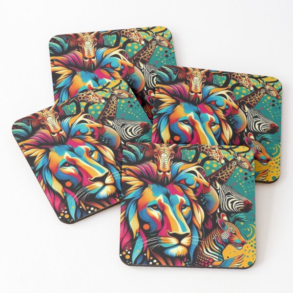Item preview, Colourful abstract art designed and sold by BonoloStore.