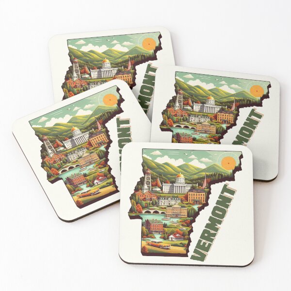 Item preview, VERMONT United States of America, artistic shape designed and sold by Margival.
