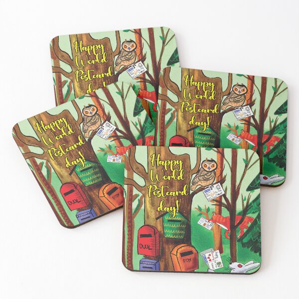 Item preview, Happy World Postcard Day! designed and sold by Salomėja Misė.