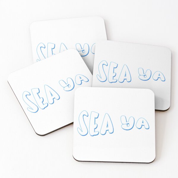 Item preview, SEA YA quote in cartoon drawing style designed and sold by Andrey-Myagkov.