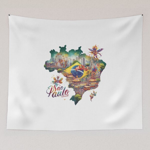 Item preview, Sao Paulo designed and sold by erkinmaddison.